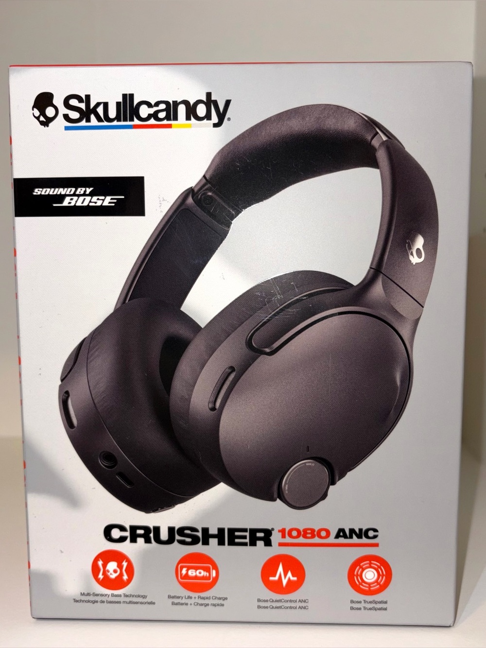 Skullcandy Crusher 1080 ANC Wireless Headphones with Sound by Bose